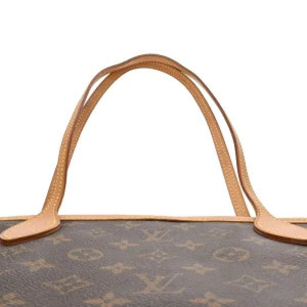 Louis Vuitton Monogram Neverfull Brown Canvas Tote Bag - Picture 4 of 7